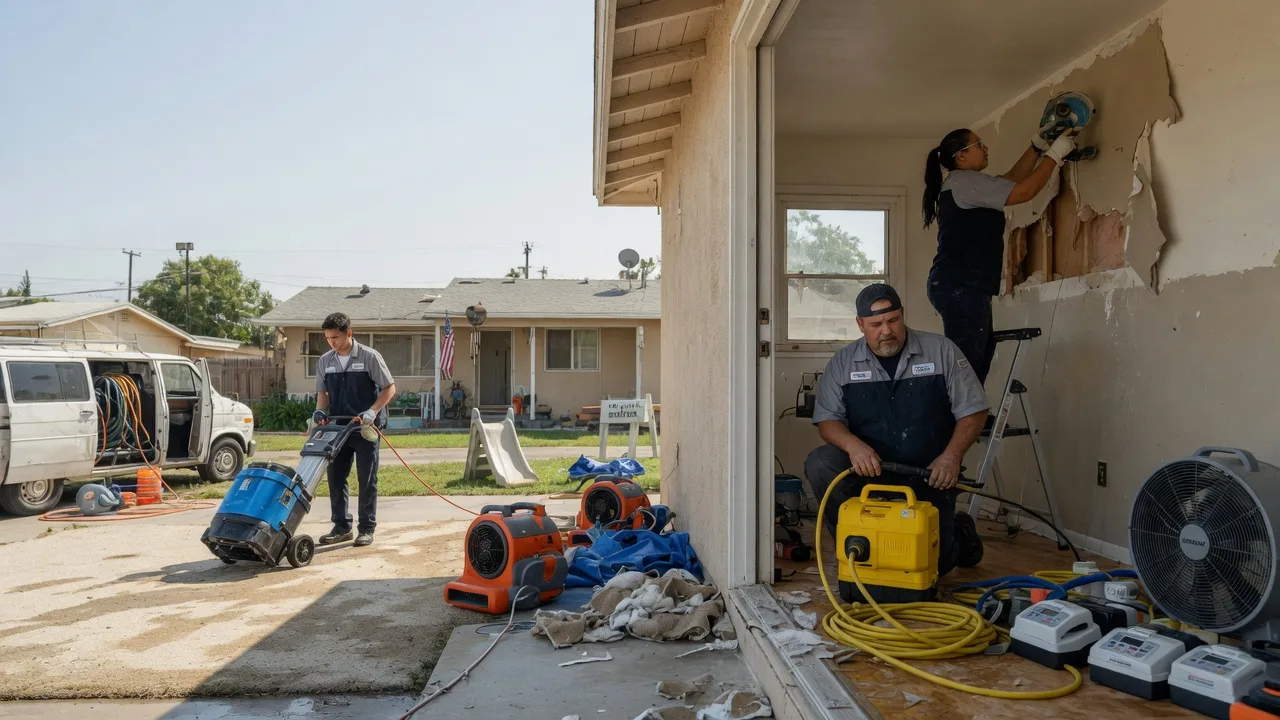Water Damage Restoration in Harleigh, PA near me